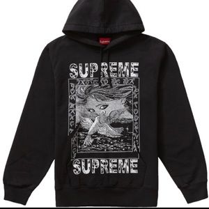 Supreme Doves Black Hoodie New in package NWT SIze Med